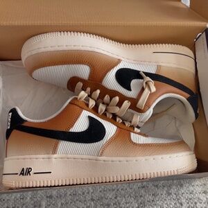 Women’s Limited Edition Ale Brown Ombré Air Force 1s
